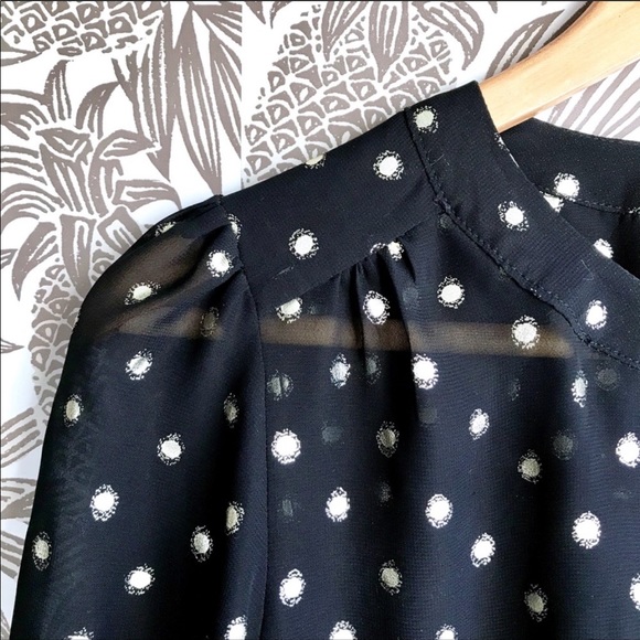 The Limited Polka Dot Blouse - Picture 4 of 9